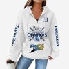 2026 Rays ALCS Champions Hoodie Half Zip 3