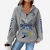 2026 Rays ALCS Champions Hoodie Half Zip 4