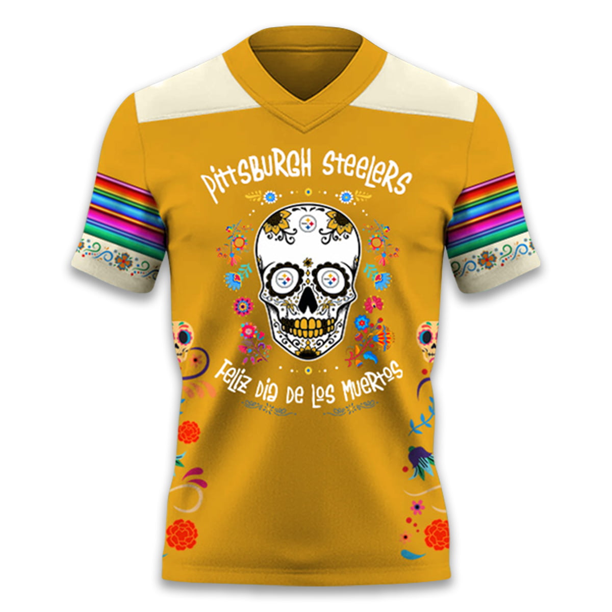 2026 Steelers x Dia De Los Muertos Jersey 2 2026 Steelers x Dia De Los Muertos Jersey1