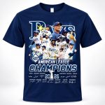 2026 TB Rays American League Champions Signature Shirt