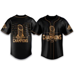 Milwaukee Brewers World Series 2026 Champions Signature Baseball Jersey