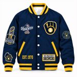 Brewers 1x World Series Champions 2026 Bomber Jacket