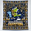 Brewers 2026 World Series Champions Grinch Blanket