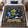 Brewers 2026 World Series Champions Grinch Blanket2