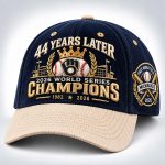 Brewers 44 Years Later 2026 World Series Champions Baseball Cap