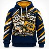 Brewers Brew lieve 1982 2026 Keep the Party Going Waffle Hoodie1