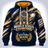 Brewers History Made Win Our Way World Series Champions 2026 Waffle Hoodie
