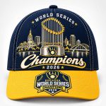 Brewers Milwaukee Skyline World Series Champions 2026 AOP Cap