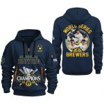 Brewers National League 2026 Champions Quarter Zip Hoodie