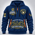 Brewers Win Our Way World Series Champions 2026 Half-Zip Hoodie