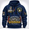 Brewers World Champions 2026 Half Zip Hoodie1
