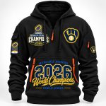 Brewers World Champions 2026 Half-Zip Hoodie