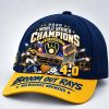 Brewers World Series 2026 Champions Broom Out Rays Hat1