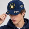 Brewers World Series 2026 Champions Distressed Ripped Hat3