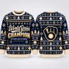 Brewers World Series 2026 Champions No Time Like October Ugly Sweater