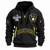 Brewers World Series 2026 Half Zip Hoodie2