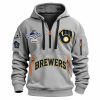 Brewers World Series 2026 Half Zip Hoodie3