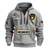 Brewers World Series 2026 Quarter Zip Hoodie 3