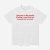 Connor Wood I Saw You On 8th Avenue Drinking A Smoothie Shirt