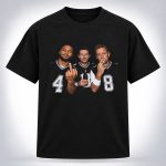 Dak Prescott Tony Romo Troy Aikman Smoking Middle Finger Beer Shirt