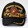 Desert Storm Veteran US Marine Corps 35th Anniversary Hat