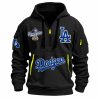Dodgers World Series 2026 Half Zip Hoodie