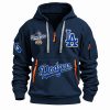 Dodgers World Series 2026 Half Zip Hoodie2