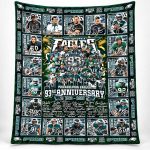Eagles 93rd Anniversary 1933-2026 Quilt Blanket