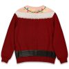 Funny Ho Ho Ho Christmas Ornament Hairy Christmas Ugly Sweater1