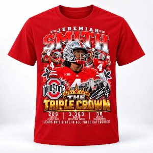 2026 Jeremiah Smith Ohio State The Triple Crown Shirt