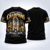 Milwaukee Brewers History Made Skyline World Series Champions 2026 3D T Shirt2