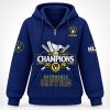 Personalized Brewers NLCS 2026 Champions Quarter Zip Waffle Hoodie (1)