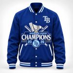 Rays American League 2026 Champions Baseball Jacket
