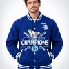 Rays American League 2026 Champions Baseball Jacket
