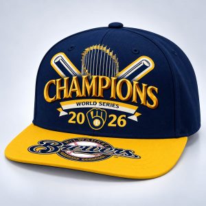 2026 Brewers World Series Champions All Over Printed Caps
