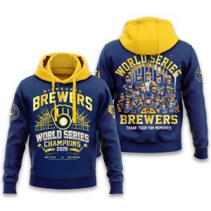 Brewers 2026 World Series Champions AOP Hoodie