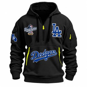 Dodgers World Series 2026 Half Zip Hoodie