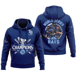 Rays American League Champions 2026 World Series Hoodie1