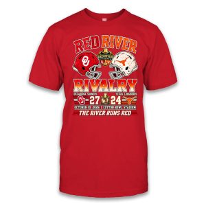 Red River Rivalry Sooners 27 24 Longhorns Shirt